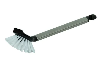 Produktbild von Bürstenmann 775 11 Spülbürste, mit Edelstahlgriff und Nylonborsten, 27 cm lang, silber/schwarz