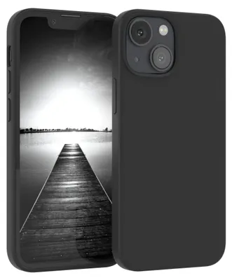 Produktbild von EAZY CASE Silikonhülle für Apple iPhone 13 Mini Silikon Backcover Schutz in Schwarz