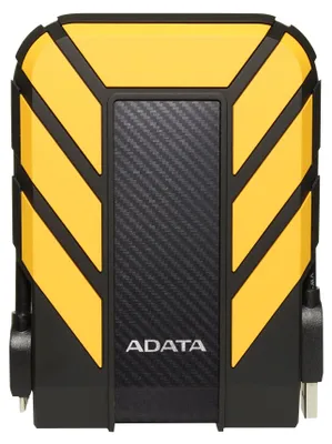 Image de ADATA HD710 Pro external hard drive 1 TB 2.5 Micro-USB B 3.2 Gen 1 (3.1 Gen 1) Black Yellow