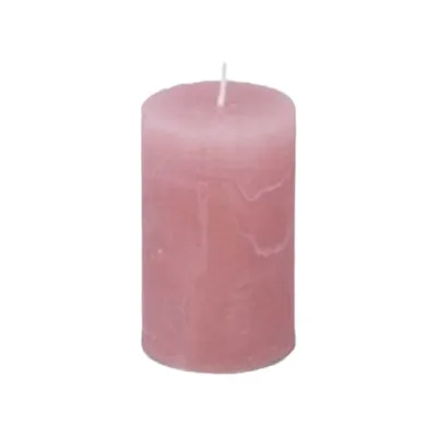 Obrázok produktu pre Sviečka značky Stumpenkerze, priemer 5 cm, výška 8 cm - farba antikrosa - doba horenia cca 20 hodín.