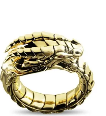Produktbild von Ring Giant Dragon Cool Uni verstellbarer Drachenring für Party
