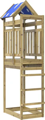 Obrázok produktu pre Herná veža Hnedá 52.5 x 85 x 239 cm Masívne impregnované drevo