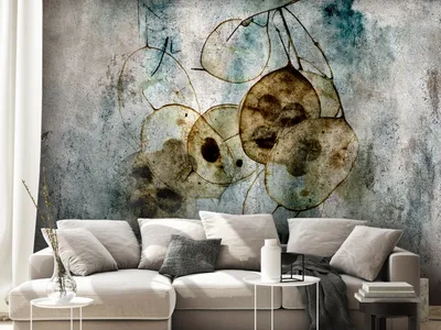 Produktbild von Vlies Fototapete Abstrakt 400x280 cm Tapeten Wandtapete XXL Pflanzenmotiv Blätter b-C-0804-a-a