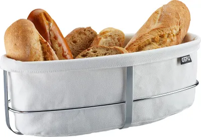 Produktbild von Brotkorb BRUNCH, oval, weiß