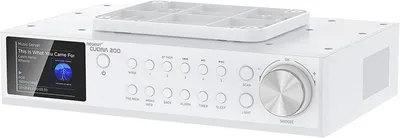 Produktbild von Regent Cucina 200 Küchenradio Unterbau Dab Radio mit Bluetooth FM / DAB+ Radio mit Led Leiste Küche, Farbdisplay, Küchen Timer mit 2 Alarmen - weiß