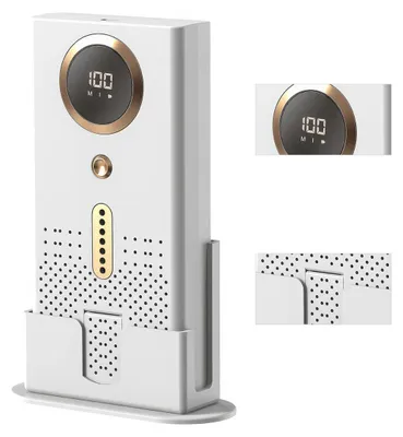 Produktbild von Desktop Luftreiniger mit Duftfunktion, Ozon-Ionen Geruchsentferner, leise Mini Air Purifier für Auto, Bad, Haustierzimmer, Rauchbereich