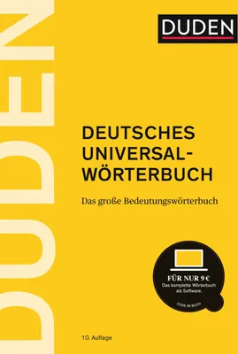 Produktbild von Duden - Deutsches Universalwörterbuch