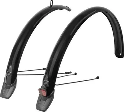 Produktbild von Famanu Schutzblechset MG-F06 28-58mm schwarz für 28 Zoll Fahrräder