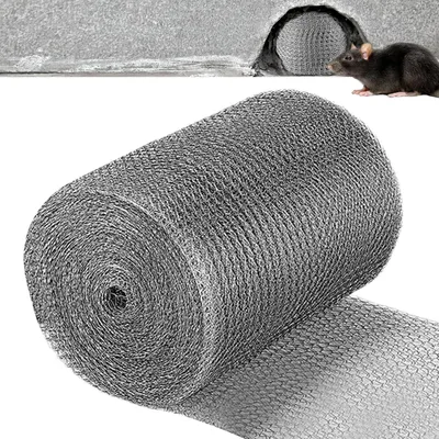 Productafbeelding van Muizenwerend rooster - RVS - 9 meter x 12,7 cm - Netrol voor bescherming tegen knaagdieren - Rattenwerend rooster - Geschikt voor ventilatieopeningen, ramen, deuren, filters, keuken