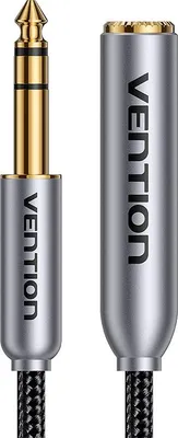 Produktbild von Audiokabel 6,35 mm Stecker auf Buchse Vention 1 m