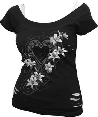 Produktbild von Spiral Pure Of Heart Frauen Top L 2-in-1 Schwarz