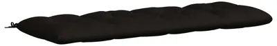 Productafbeelding van Bankkussen VIANEN 100% Polyester Zwart 170 x 60 x 12 cm
