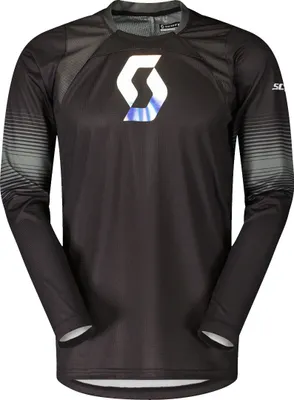 Image de Maillot de motocross Scott 450 Podium 2023, noir/gris, 2XL