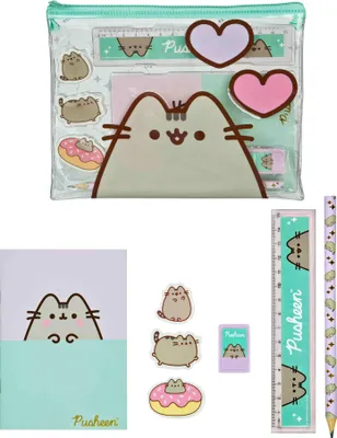 Obrázek produktu pro Zestaw Przyborów Szkolnych Pusheen 8 el.
