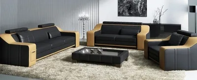 Zdjęcie produktu dla Skórzany zestaw sof sofa kanapa siedzisko tapicerka zestaw sof sofa zestaw sof 3+2+1 z USB