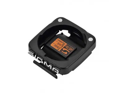 Image de SIGMA 00408 Support guidon sans fil ATS/STS/DTS pour tous les compteurs sans fil CR2032, noir