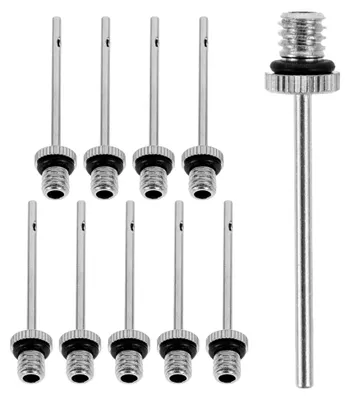 Produktbild von 10 Metallballpumpennadeln zum Aufpumpen von Sportbällen