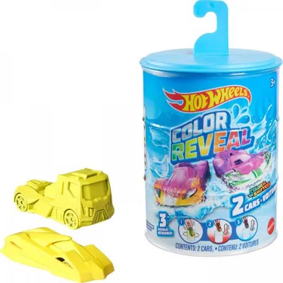 Obrázek produktu pro Hot Wheels Color Reveal HBN63, Rozmanité, 3 rok/roky, Plast, Kov, Různé barvy