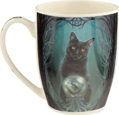 Produktbild von Kaffeebecher Katze v. Lisa Parker, Kaffeetasse Tassen Teetassen Kaffeepott Henkelbecher
