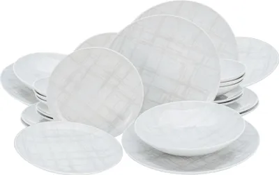 Produktbild von CreaTable, 25799, Home Shabby Chic, Tellerset 24-tlg, Porzellan