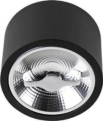Produktbild von Moderner DeckenSpot Schwarz AR111 inkl  LED Expert