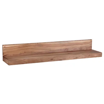 Produktbild von Wandregal MUMBAI Massiv-Holz Akazie Holzregal 110 cm Landhaus-Stil Hänge-Regal Echt-Holz Wand-Board Natur-Produkt