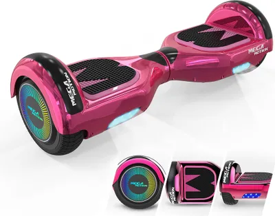 Produktbild von Mega Motion Balance Scooter A03, 6.5" Hoverboards für Kinder Balanceboard mit Bluetooth LED-Leuchten