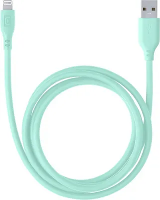 Produktbild von Cellularline Soft cable 120 cm - Lightning, 1,2 m, Lightning, USB A, Stecker, Stecker, Grün