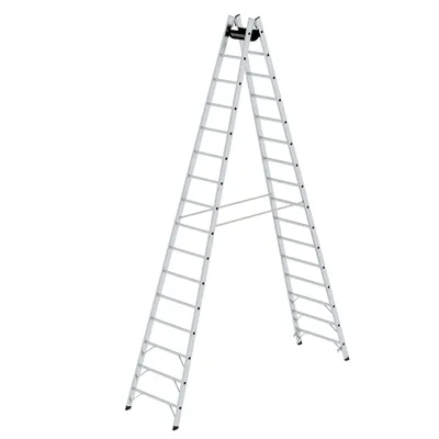 Produktbild von MUNK Sprossenstehleiter 2x16 Sprossen