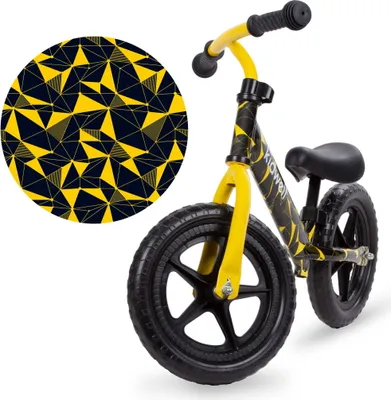 Zdjęcie produktu dla Rowerek biegowy biegówka REBEL Yellow