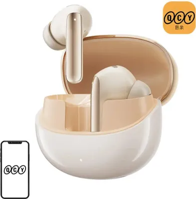Zdjęcie produktu dla Słuchawki TWS QCY MeloBuds Pro HT08, ANC (złote)
