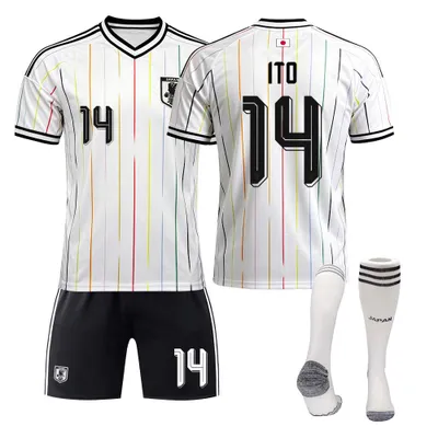Obrázok produktu pre #14 ITO Futbalový dres Japonska na zápas vonku 2026 pre deti a dospelých VEĽKOSTI:S