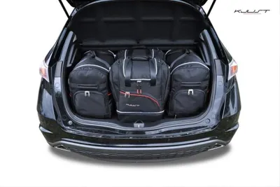 Produktbild von Honda Civic Hatchback 2006-2011 Kofferraumtaschen Set 4 Stk