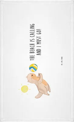 Produktbild von Mr. & Mrs. Panda Handtuch Sommer Meer Strand - Weiß - Geschenk, Händehandtuch, Strandkorb, Inspiration, Baumwollhandtuch, Geschenke, Urlaub Am, Sonnenschein und, Natur