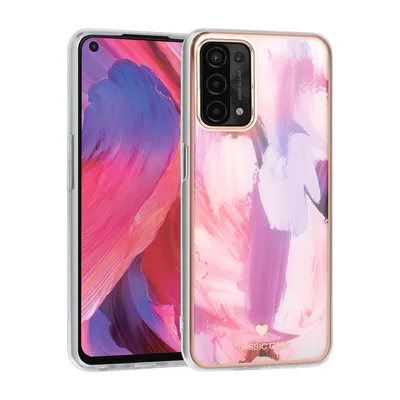 Immagine prodotto di Custodia per Oppo A54 5G | A74 5G custodia protettiva per telefono cellulare Custodia Cover Slim Plus vetro protettivo -