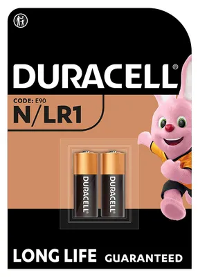 Produktbild von Duracell 1.5V N, Alkali, Zylindrische, 1.5V, 3,02 cm, 1,2 cm, N / MN9100 / LR1