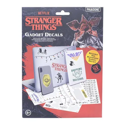 Produktbild von Paladone Stranger Things Gadget Decals, Vinyl, Mehrfarbig, Junge/Mädchen, Stranger Things, 134 Stück(e), 4 Blätter