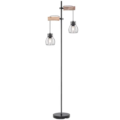 Produktbild von Stehleuchte im Käfig Design, Höhe 168 cm