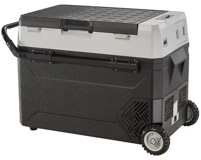 Image de Réfrigérateur portable - Refroidisseur mobile - Mini-réfrigérateur - Réfrigérateur de voiture - Capacité de 38 litres - Deux compartiments de refroidissement