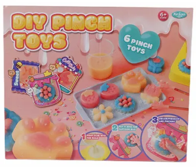 Produktbild von DIY Squishy Slime Set für Kinder - Kreatives Antistress Spielzeug Selber Machen