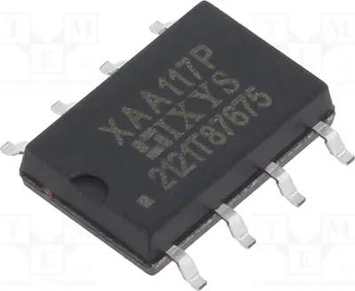 Produktbild von 1x Relais: Halbleiter 150mA lSteuer: 50mA max.60VAC XAA117P  Einphasen-Relais x2
