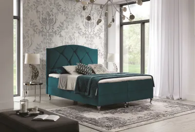 Produktbild von Boxspringbett Schlafzimmerbett DURMUS 160x200cm in div. Farbvarianten