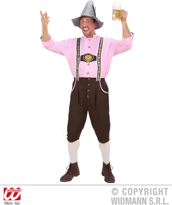 Immagine prodotto di Costume bavarese taglia S camicia e lederhosen