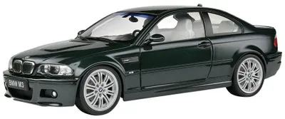 Obrázok produktu pre Solido 421186336 BMW M3 E46 Coupe 2000 tmavozelená 1:18
