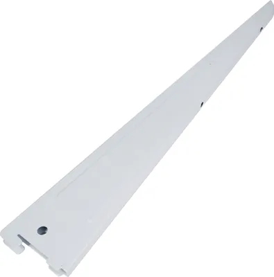 Produktbild von Regalsystem Weiß 2-reihig ohne Schiene 37 cm Träger