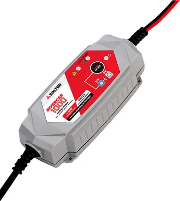 Image de Chargeur Intelligent Invercar 1000 Chargeur Automatique 6/12v 1a Pour Batteries - Solter