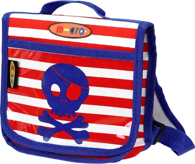 Productafbeelding van Mini rugzakje met piratendesign - Accessoire voor kinderstepjes