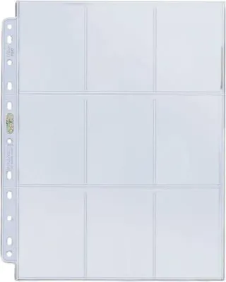 Produktbild von Ultra Pro: Silver Series 9-Pocket 11-Hole Pages (25)