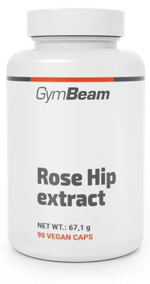Produktbild von GymBeam - Hagebutten-Extrakt, 90 Kapseln
