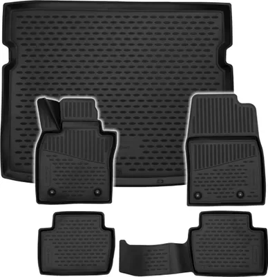 Produktbild von Gummi Kofferraumwanne + Fußmatten Set für Mazda CX-30, Bj. 2019-